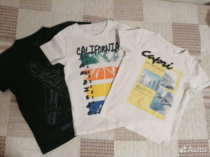 Вещи на мальчика 146р пакетом