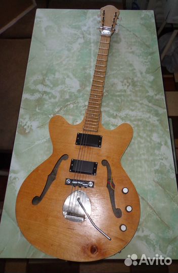 Гитара полуакустическая Orfeus (Орфей Хеброс)