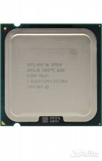 Intel core 2 quad q9550