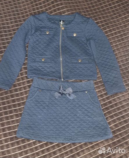 Одежда для девочки пакетом 4-5 лет