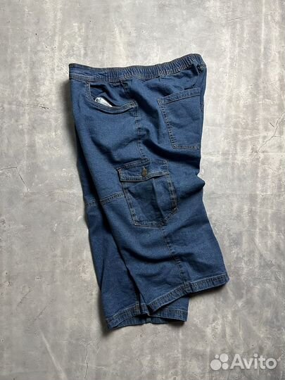 Джинсовые Карго-Шорты XL