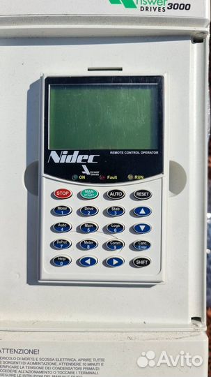 Преобразователи частоты Nidec 22-45 квт Новые