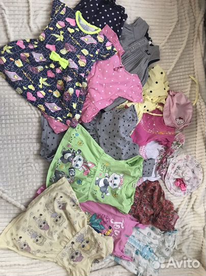 Вещи пакетом на девочку от 1 года