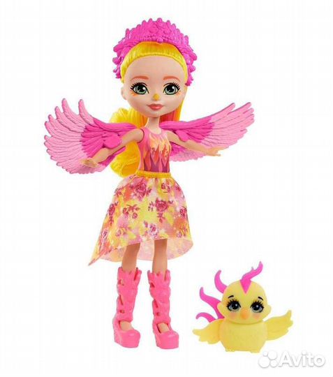 Кукла энчантималс лиса, медуза, звезда