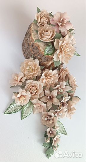 Цветы для скрапбукинга