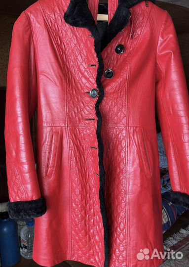 Дубленка натуральная женская 42 44