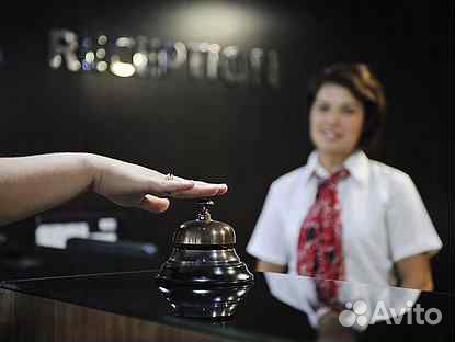 Администратор в отель, проживание, питание