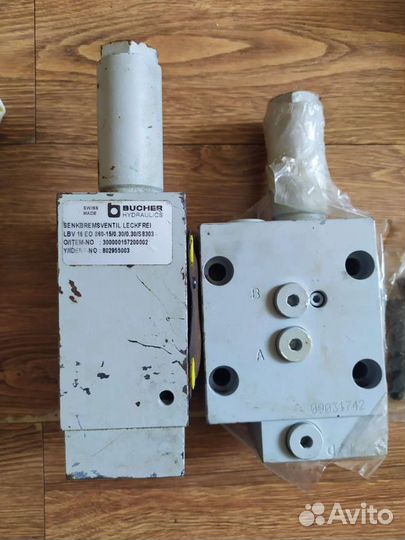 Тормозной клапан bucher hydraulics