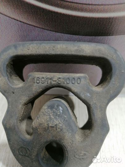 Кронштейн крепление глушителя Nissan almera classi