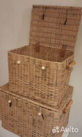 Корзина плетеная
