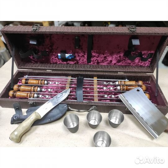 Набор шампуров в чехле/кейсе