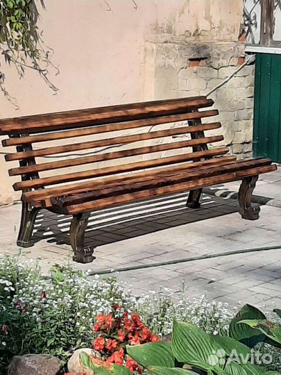 Скамья садовая