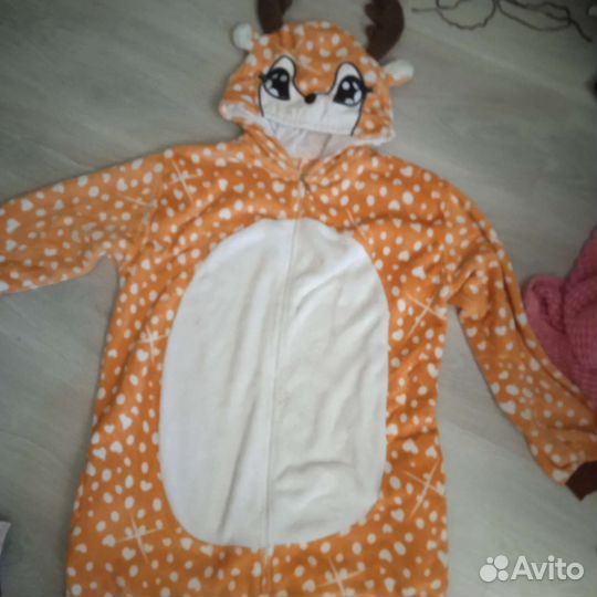 Пижама кигуруми оленëнок