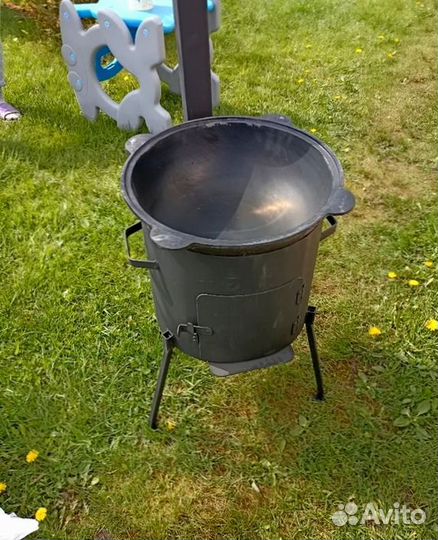 Печь для казана 8 литров Премиум