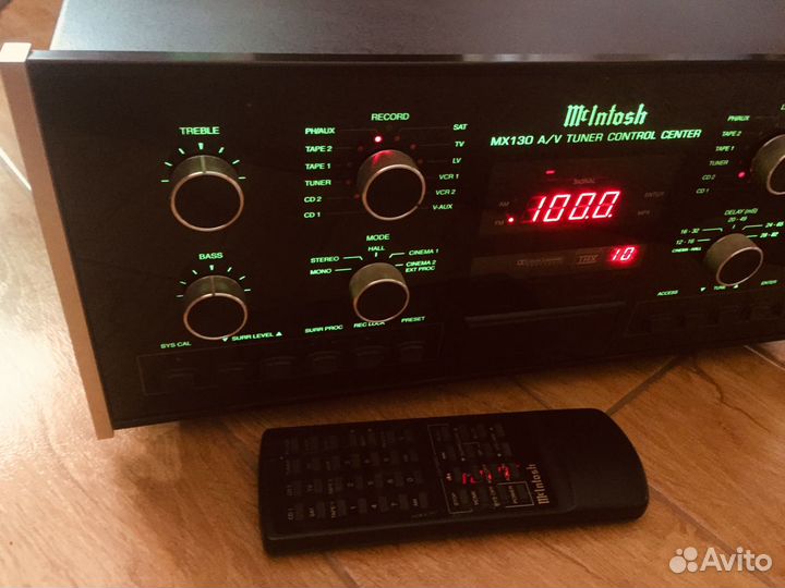 Mcintosh mх 130 предварительный усилитель