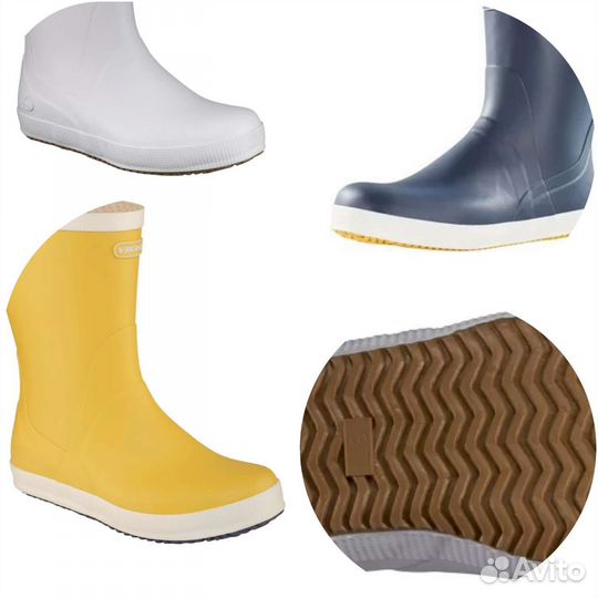 Новые резиновые сапоги Viking Seilas