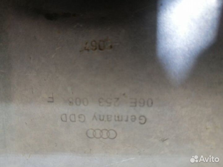 Защита выпускного коллектора Audi A6 C6 4F ccea