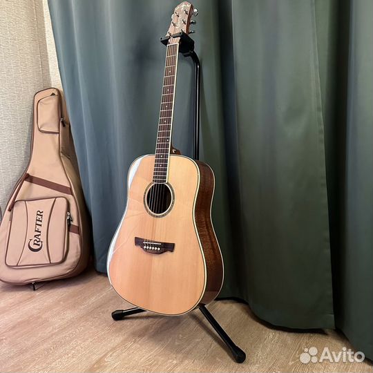 Акустическая гитара Crafter D8/NC с чехлом