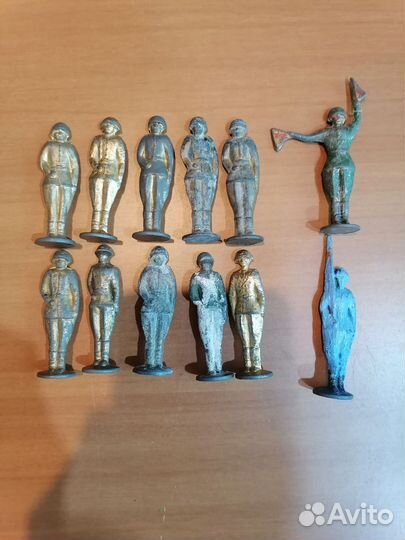 Модель солдитка СССР металлические