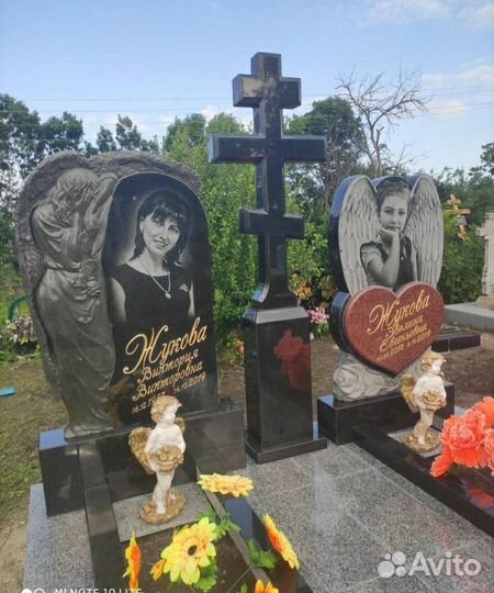 Памятники из гранита и мрамора