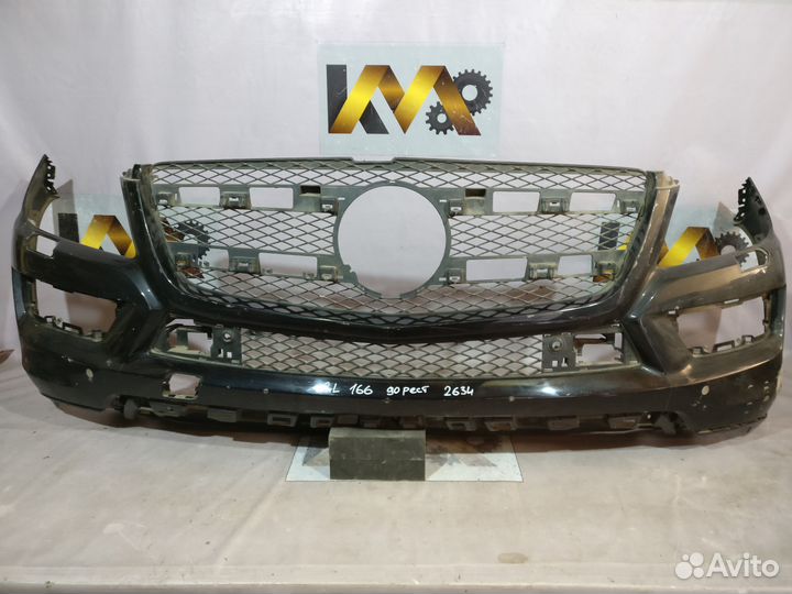 Mercedes W166 GL Бампер Передний дорестайлинг