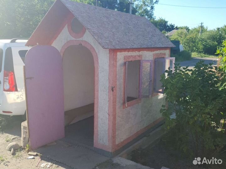 Детский игровой домик уличный