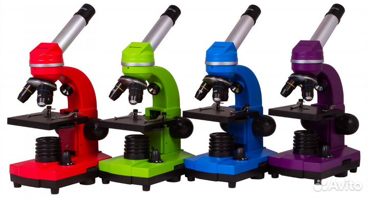 Микроскоп Bresser Junior Biolux SEL 40–1600x, зеле