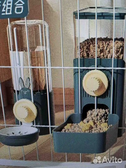 Кормушка и поилка для грызунов