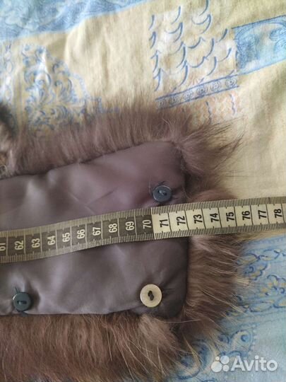 Воротник из песца