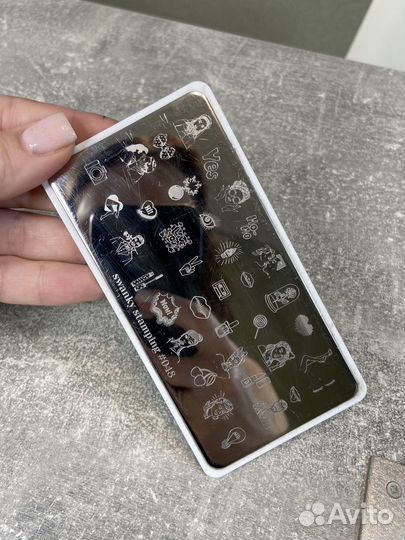 Пластины для стемпинга свэнки