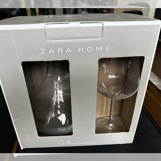 Декантер и бокалы Zara home