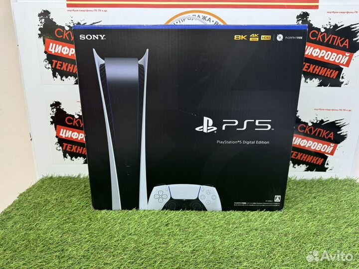 Sony playstation 5 slim digital edition (3 рев)
