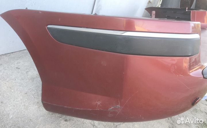 Пежо 407 бампер задний