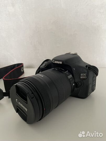Фотоаппарат Canon 600d с объективом 18-135