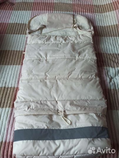 Зимний конверт в коляску и санки