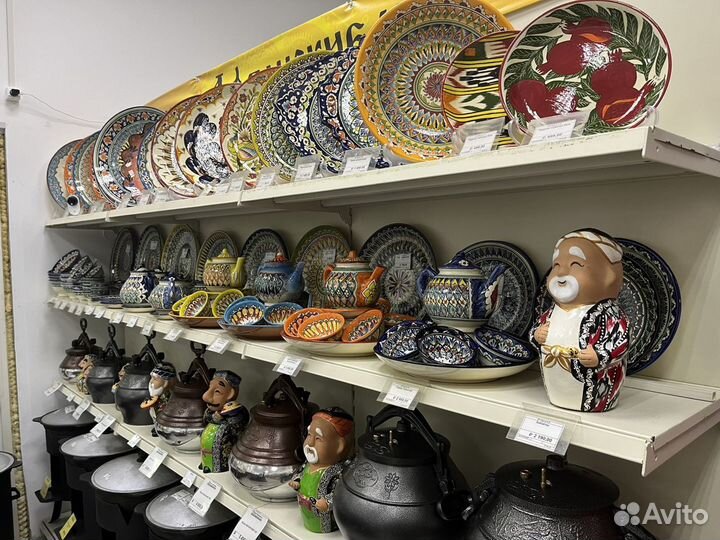 Казан чугунный с печькой с трубой