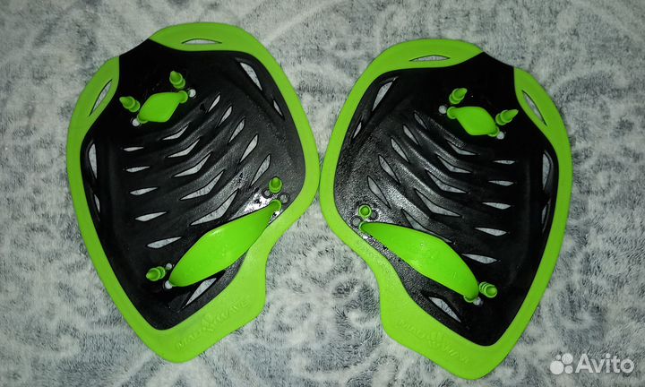 Лопатки для плавания mad wave fusion