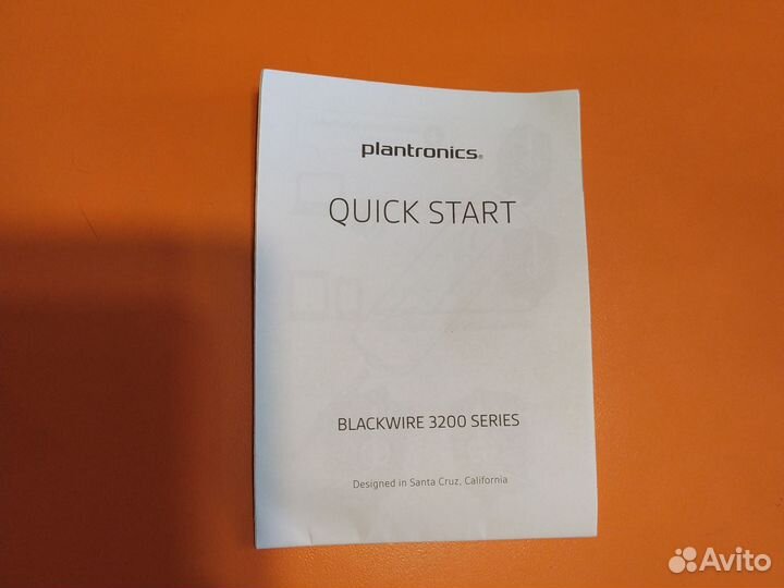 Гарнитура (наушники) USB Platronics Blackwire