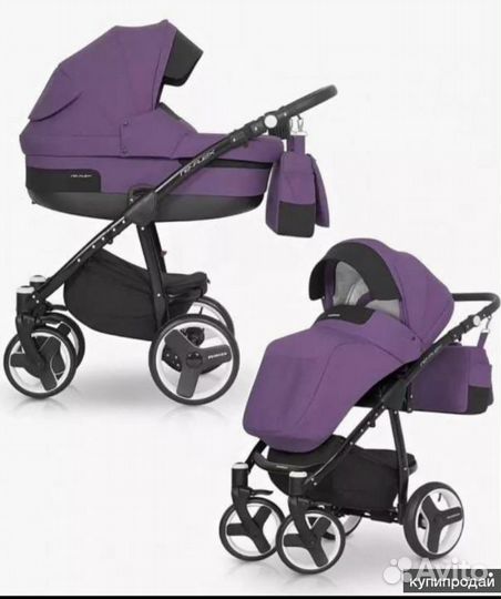 Коляска 2 в 1 riko re-flex