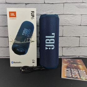 Колонка jbl flip 6 синяя