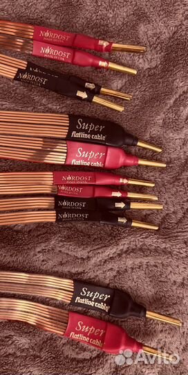 Акустический Nordost Super Flatline Gold Bi-Wire