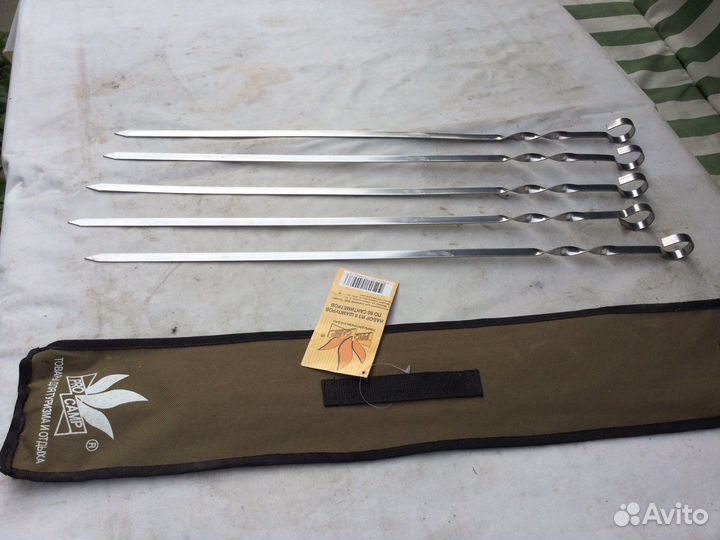 Набор шампуров в чехле