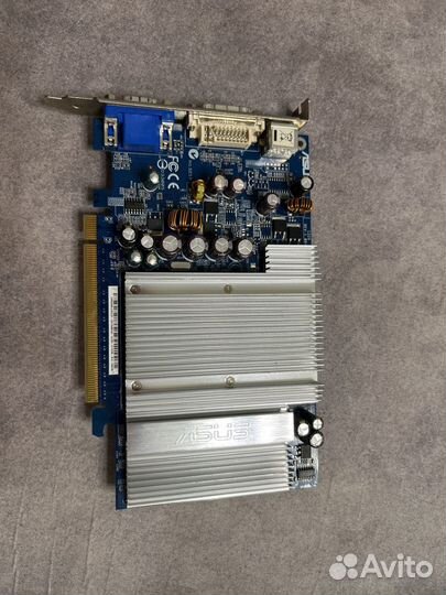 Видеокарта/затычка бесшумная asus EN6600LE/Silence