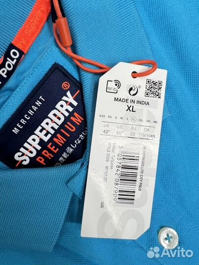 XL Новый SuperDry Поло