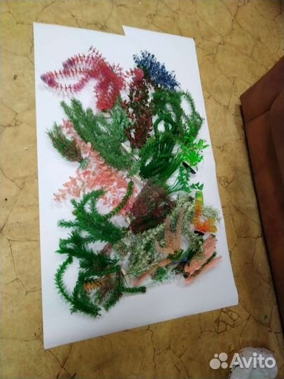 Водоросли для аквариума (искусственные) Б/У