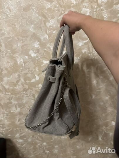 Сумка джинсовая