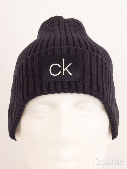 Мужская зимняя шапка Calvin Klein