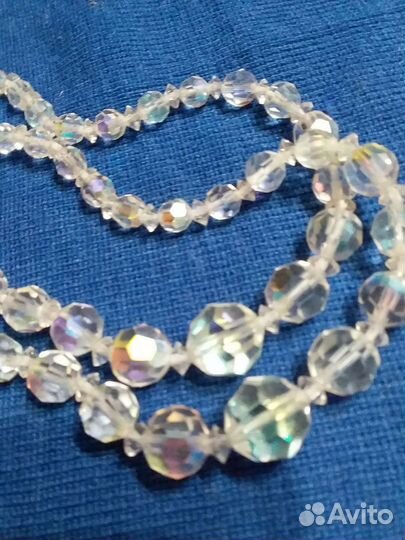 Винтажные чешские бусы аб