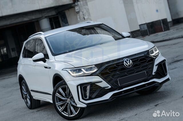 Обвес для Фольксваген Тигуан 2 2020 +