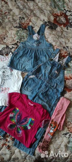 Толстовки, платья, сарафаны 92-104